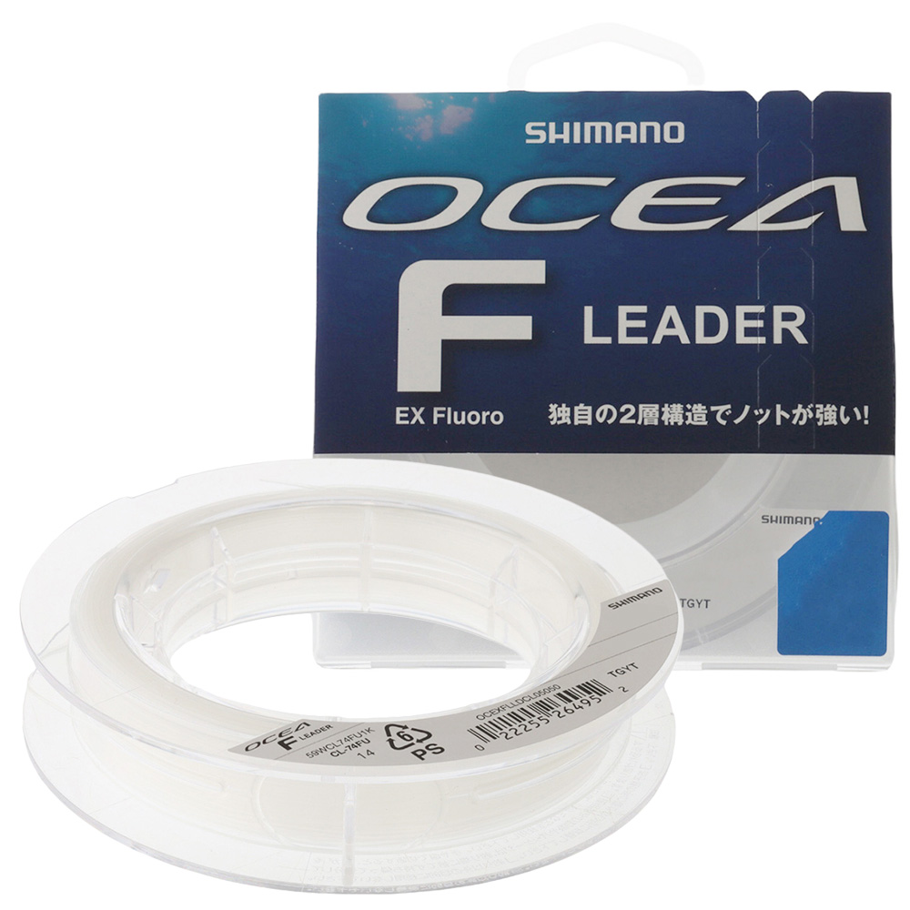 Shimano Ocea EX Fluorocarbon Leader 50m 60lb 0.71mm New Season