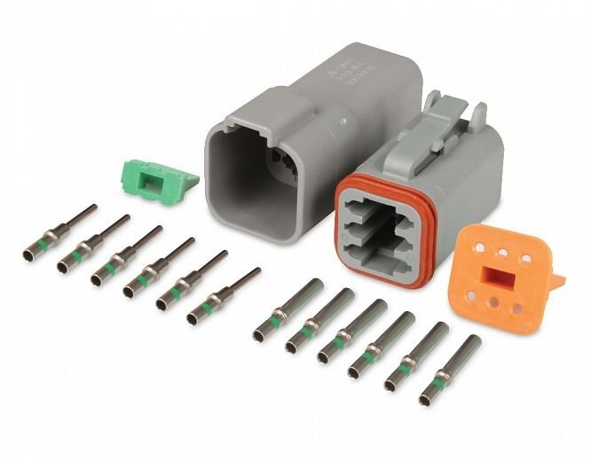 Hella Marine DT Connector 6 Pole Plug and Socket
