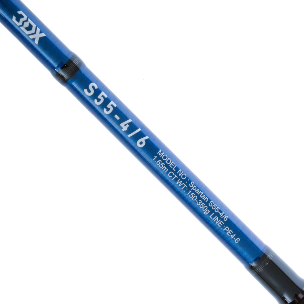 Daiwa Spartan S55-4/6 Heavy Spin Rod 5ft 5in PE4-6 1pc