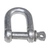 BLA D Shackle - Galvanised 25mm Qty 1
