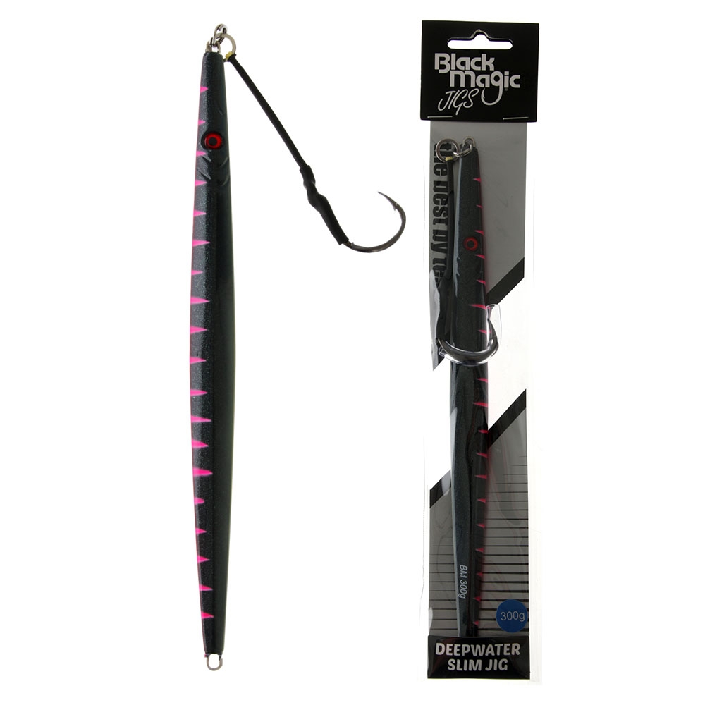 Black Magic Deepwater Slim Jig 300g Night Rider