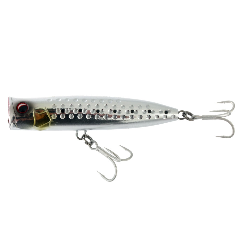 Daiwa Shore Spartan Power Splash Floating Popper Lure 110mm Gingira Sardine