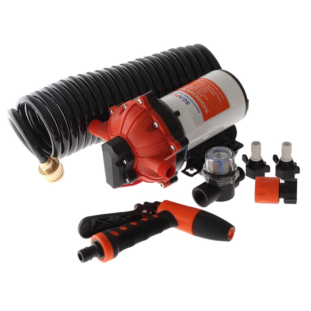 Seaflo 5 Chamber Washdown Pump Kit 18.9LPM 70PSI 24v