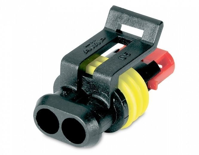 Hella Marine Super Seal Connector 2 Pole Plug Qty 4
