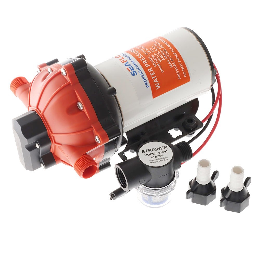Seaflo 5 Chamber DC Diaphragm Pump 18.9LPM 60PSI 12V