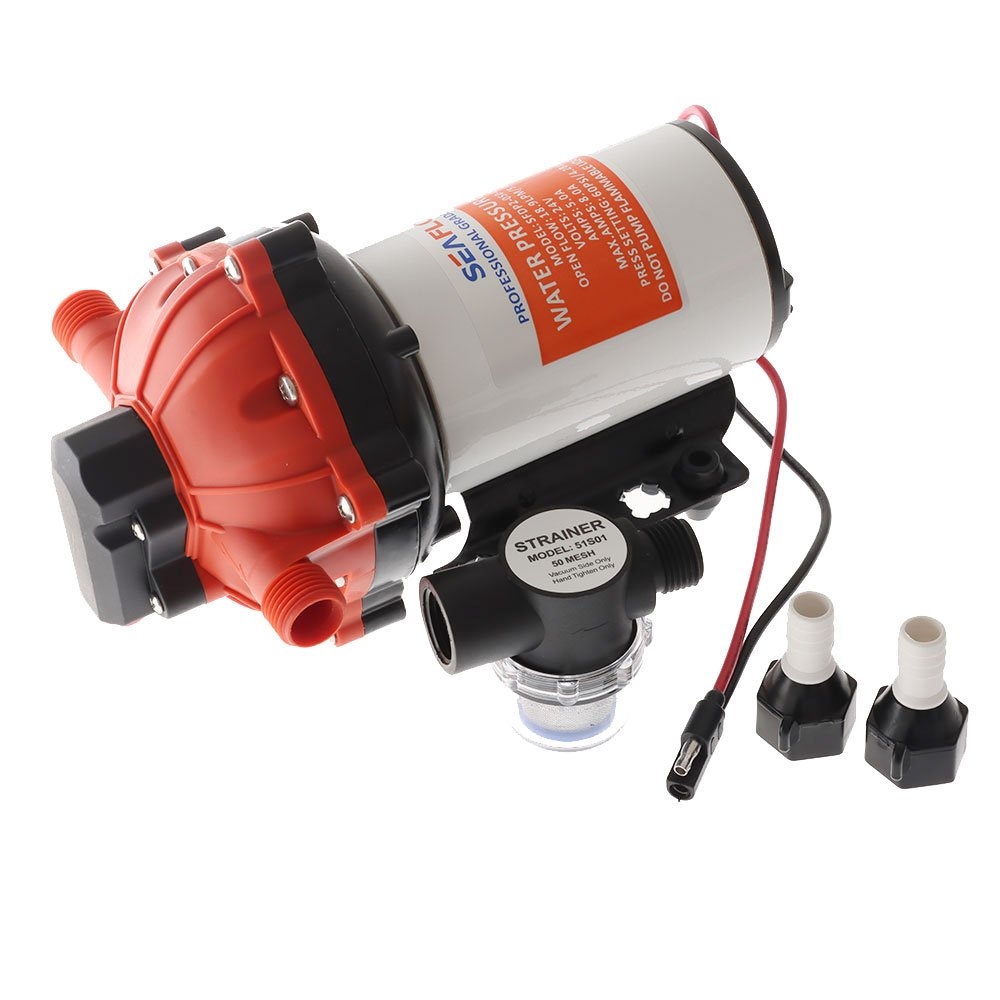 Seaflo 5 Chamber DC Diaphragm Pump 18.9LPM 60PSI 24V