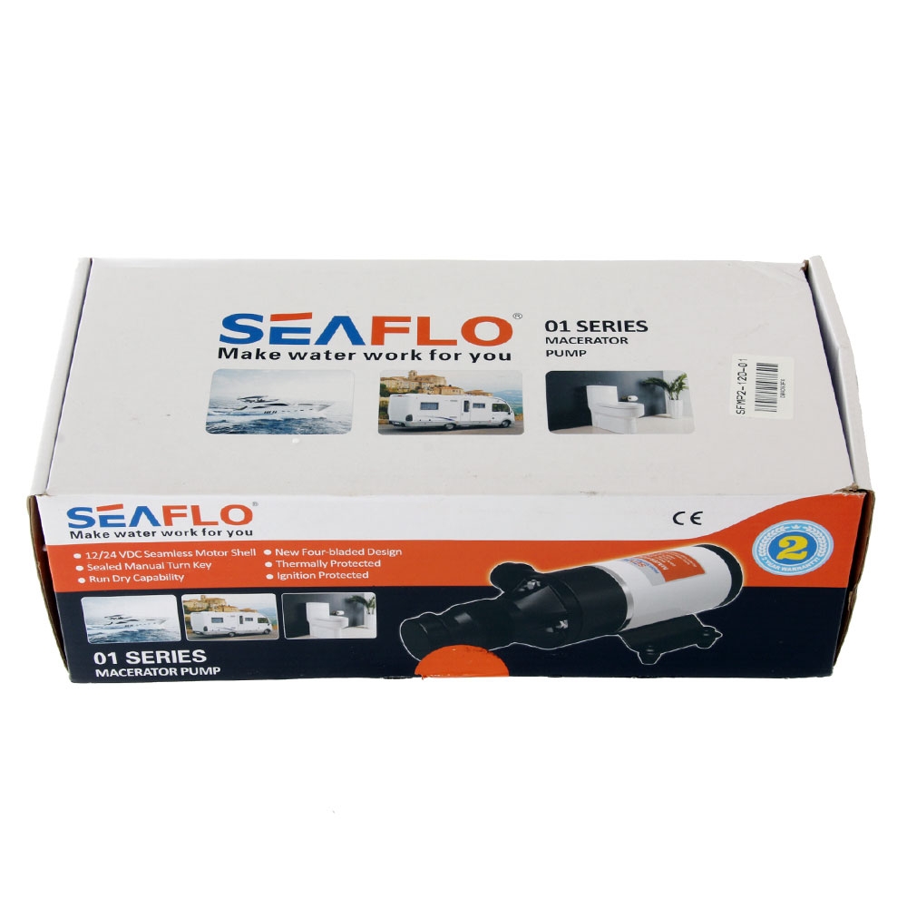 Seaflo Waste Macerator Pump 45LPM 24V