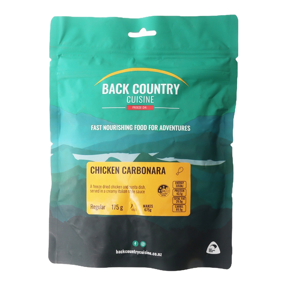 Back Country Cuisine Chicken Carbonara 2 Serve