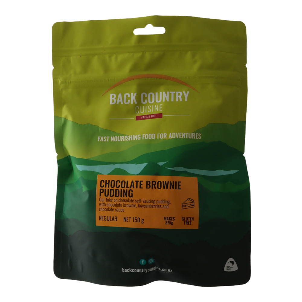 Back Country Cuisine Chocolate Brownie Pudding Gluten-Free 2 Serve