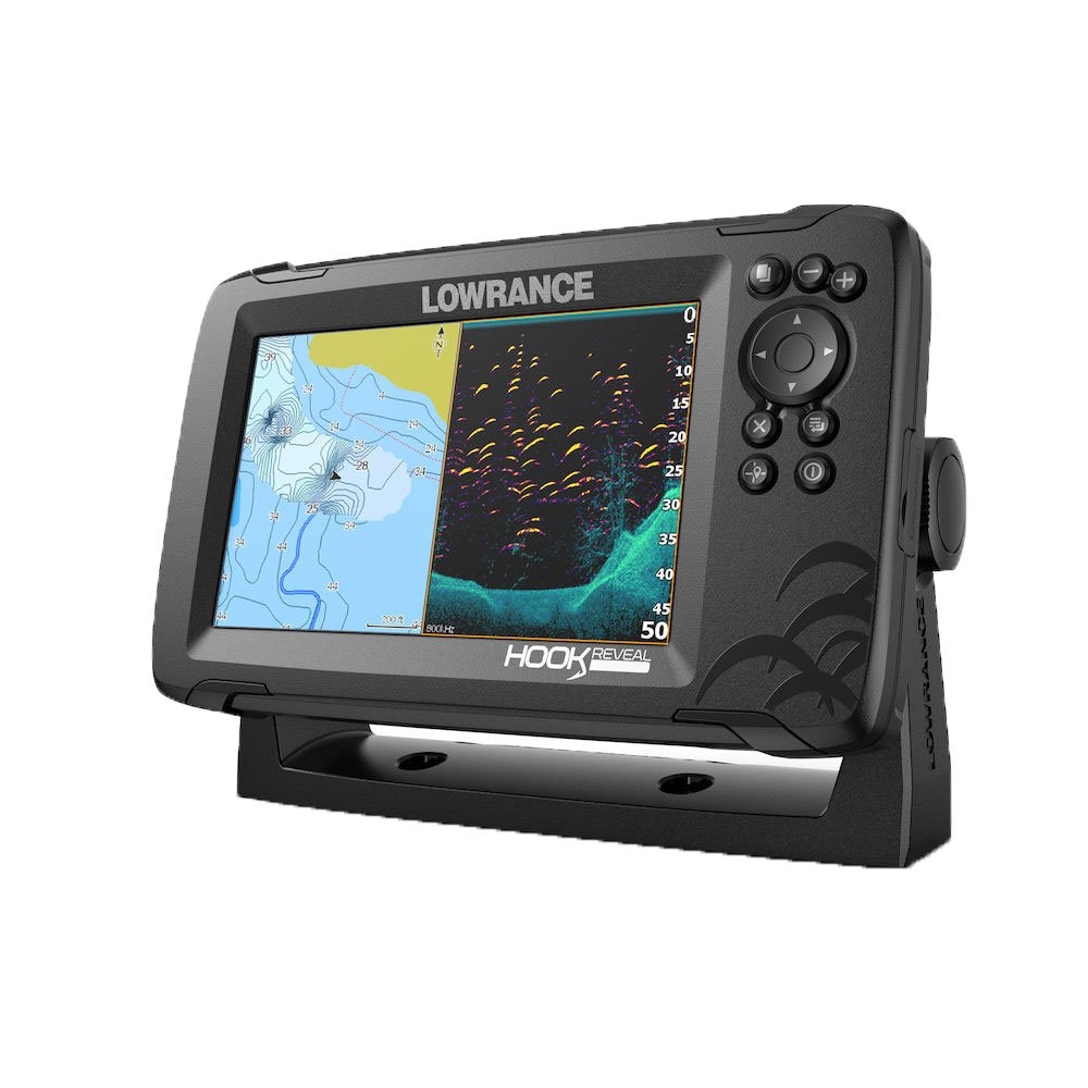 Lowrance HOOK Reveal 7 GPS/Fishfinder NZ/AU with 50/200 HDI Transducer