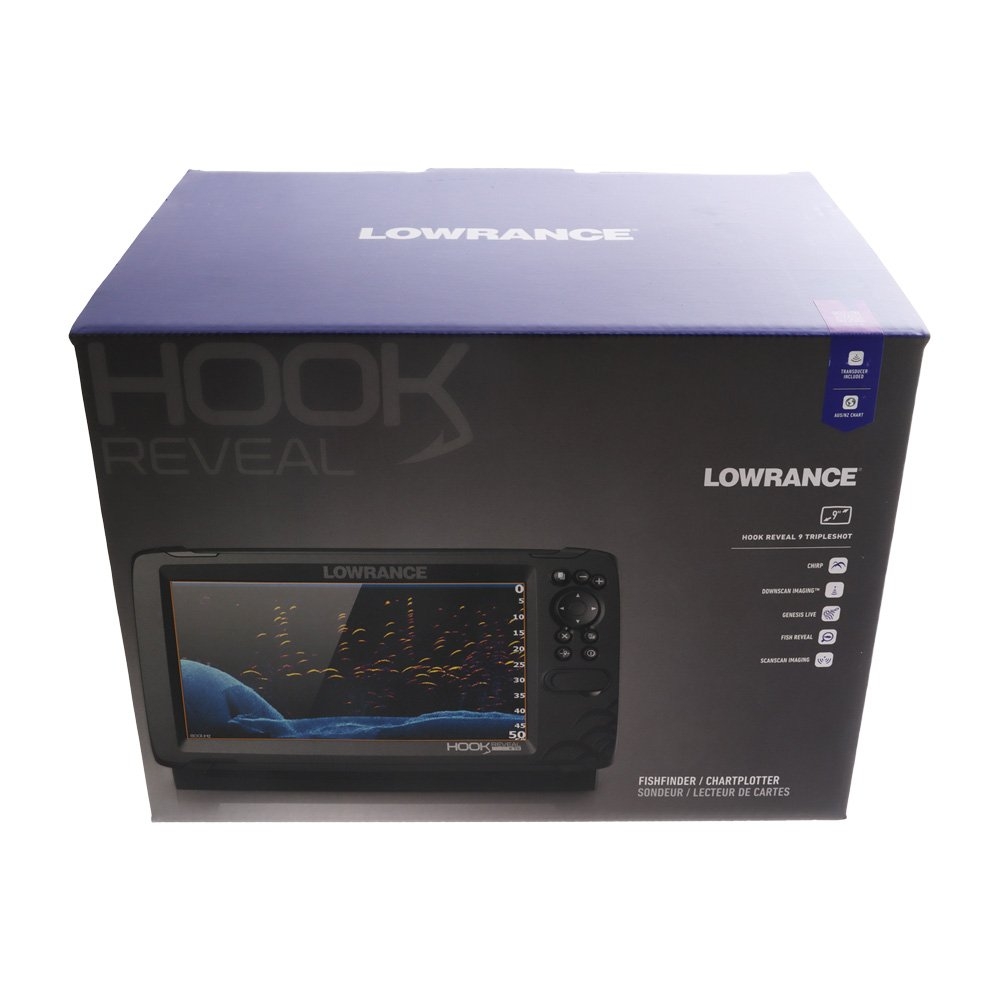 Lowrance HOOK Reveal 9 GPS/Fishfinder NZ/AU with TripleShot Transducer