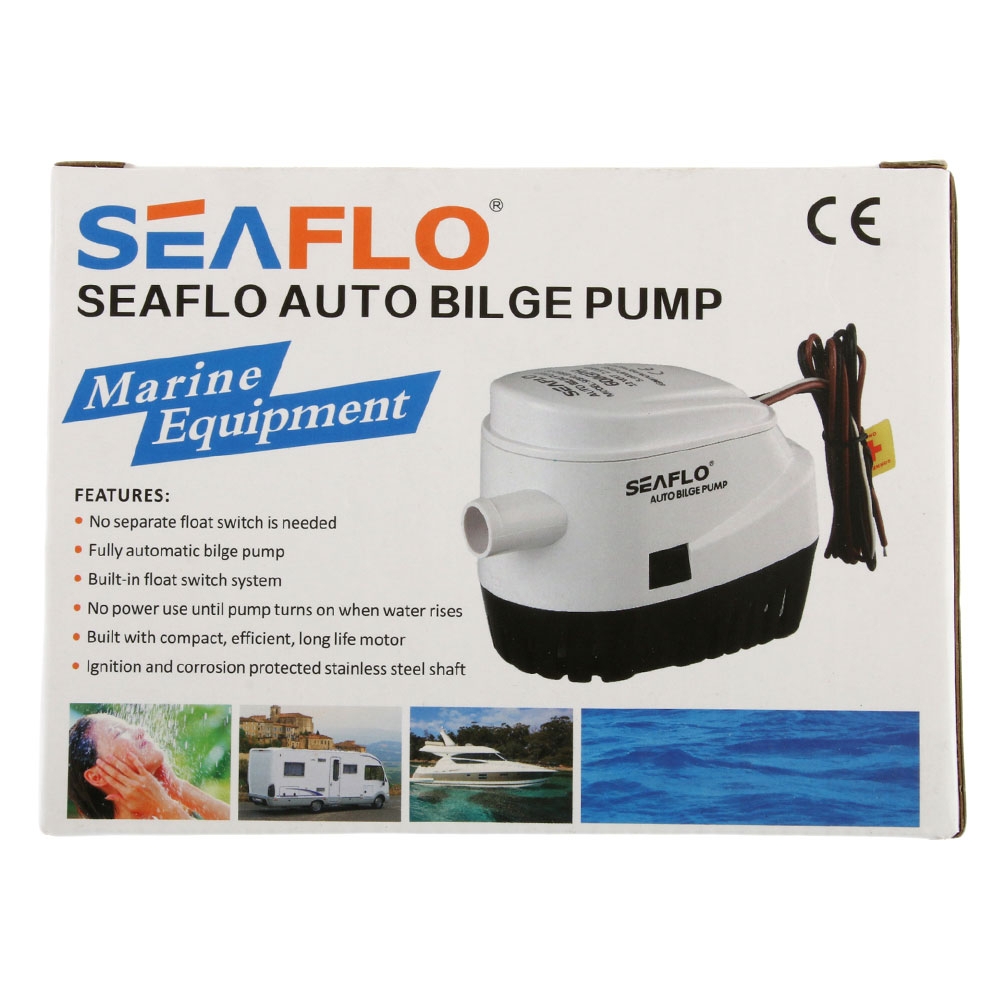 Seaflo Auto Bilge Pump 24v 750GPH