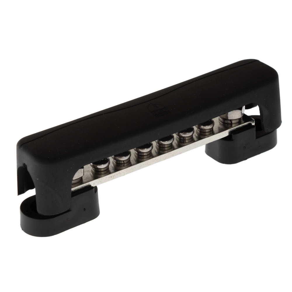 BEP 6-Way Buss Bar with 2 Input Studs 100A