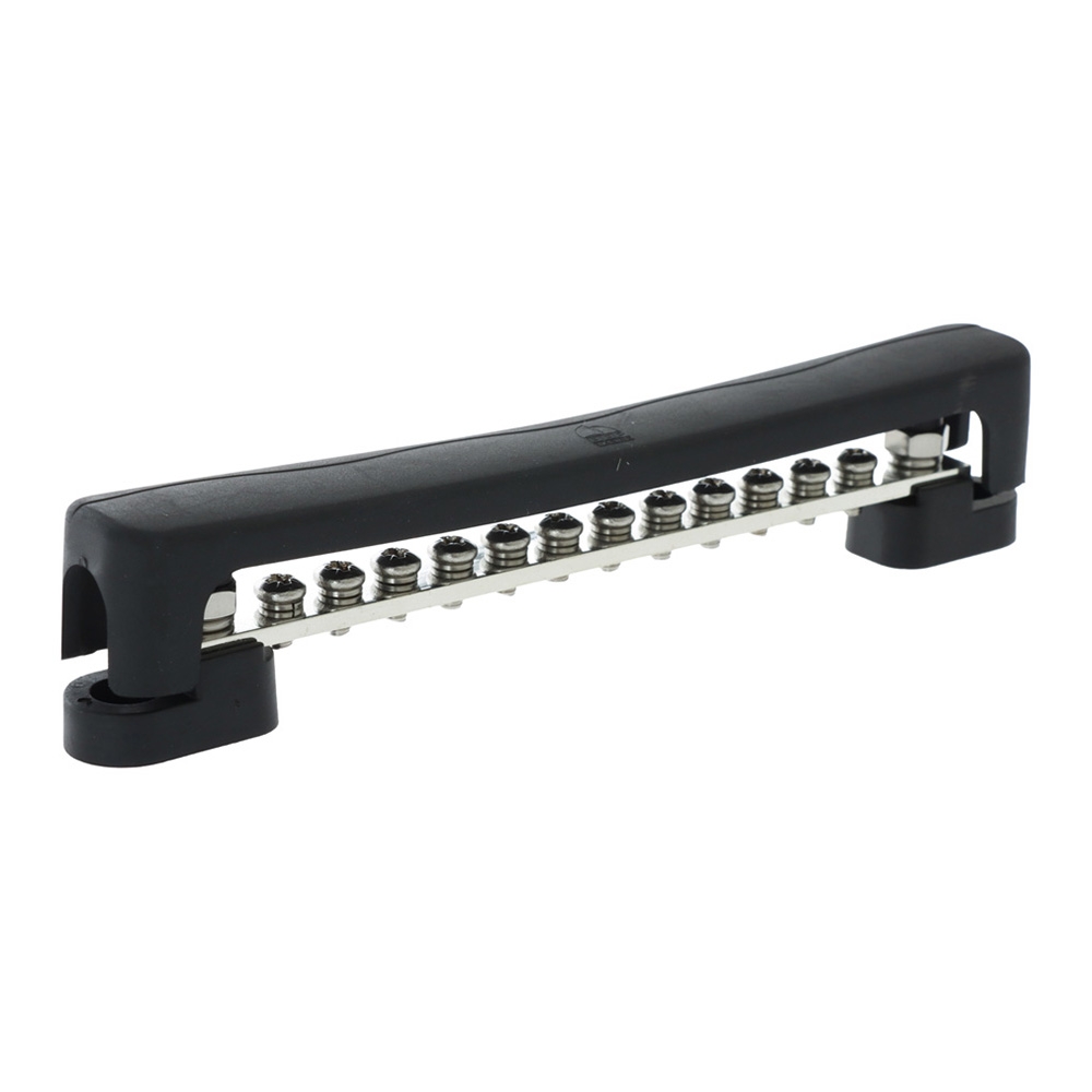 BEP 12-Way Bus Bar with 2 Input Studs and Cover 100A