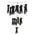 Bonze No Tangle Squid Dredge 2 Tier with Lights Black