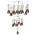 Bonze No Tangle Squid Dredge 2 Tier with Lights Humbolt