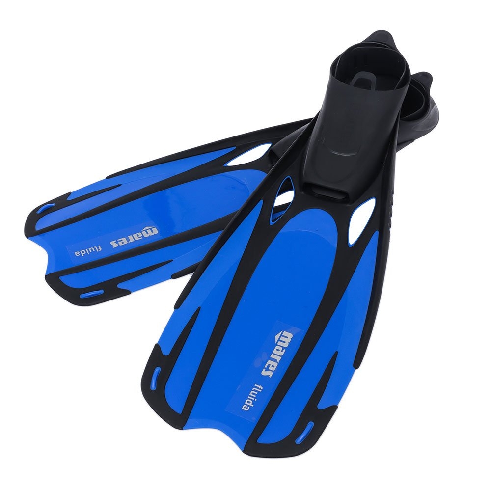 Mares Cobia and Fluida Adult Dive Mask Snorkel and Fins Set