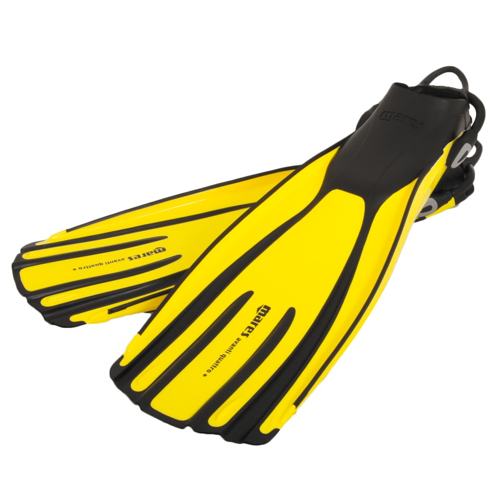 Mares Avanti Quattro Dive Fins Reflex Yellow Regular