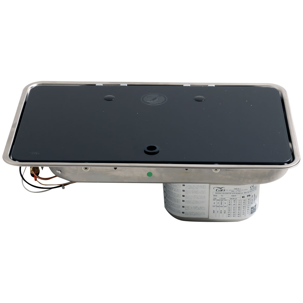 CAN Rectangular Gas Hob and Right-Hand Sink Combo