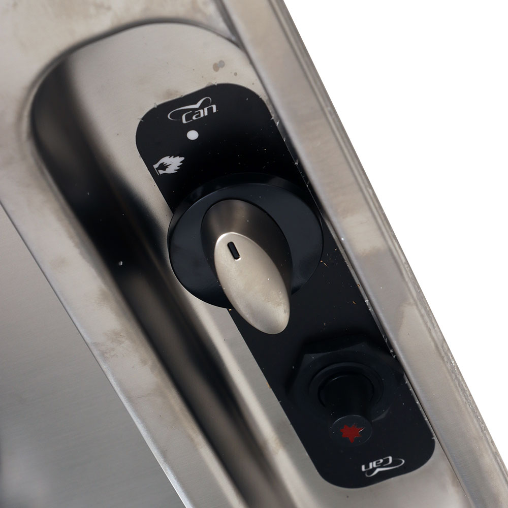 CAN Rectangular Gas Hob and Right-Hand Sink Combo