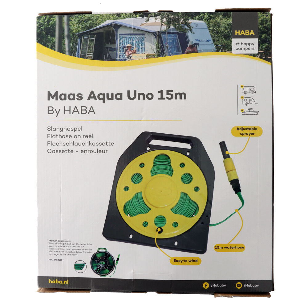 Flat Hose On Reel 15m