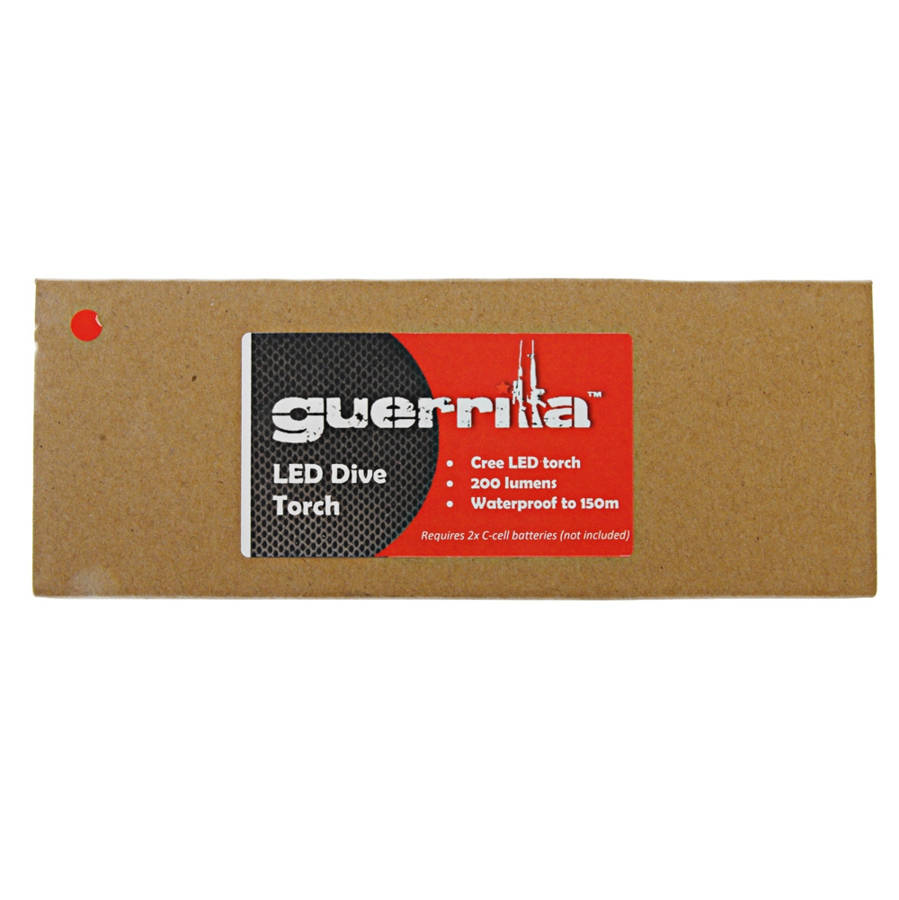 Guerilla LED Dive and Hunt Torch 200lm