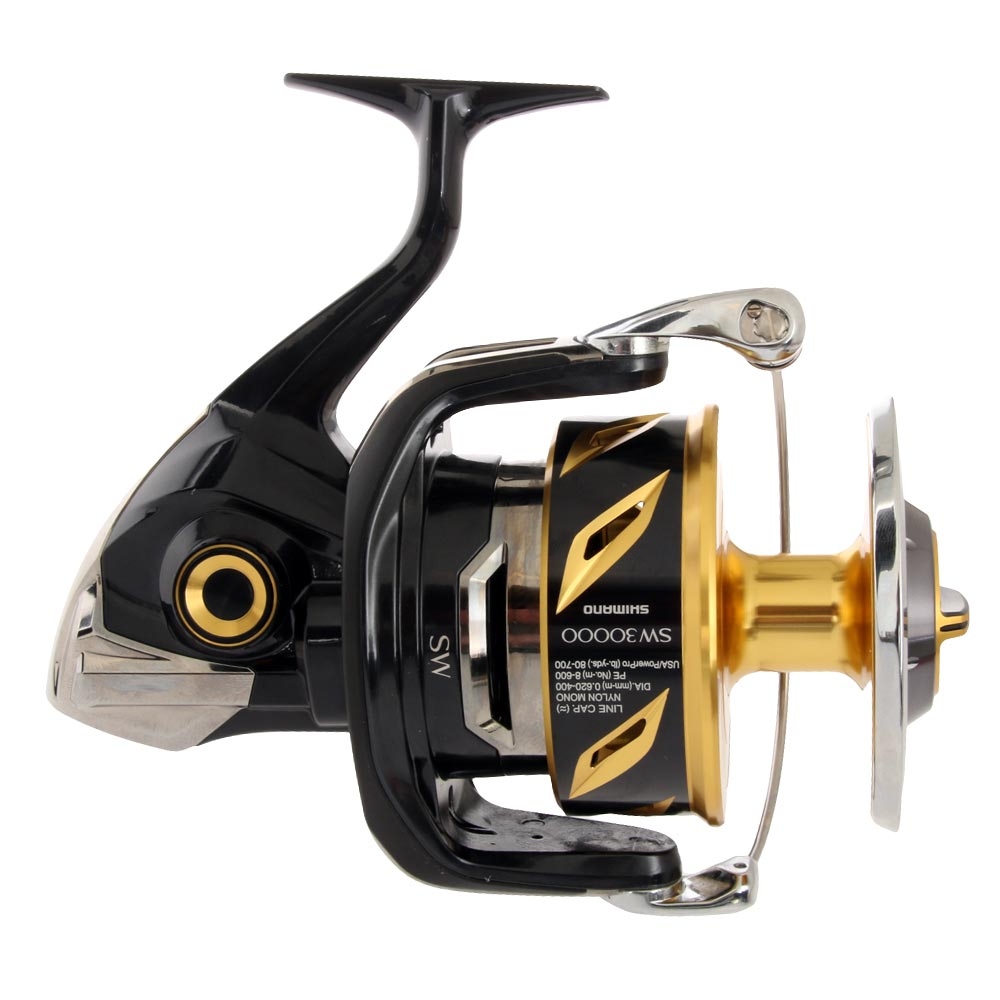 Shimano Stella 30000 SW C Abyss SW Spinning Game Combo with Harness Lugs 6ft 4in 100lb 1pc