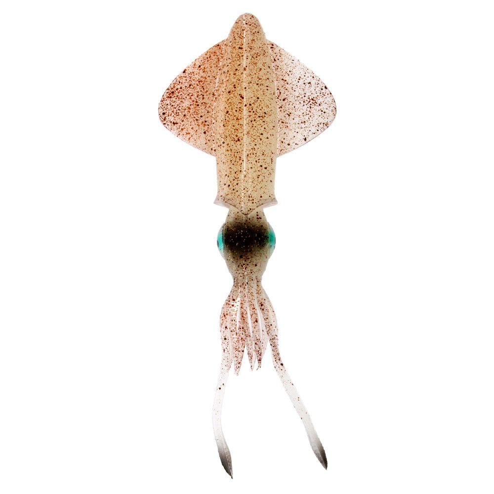 Savage Gear 3D Live Swimming Squid Soft Bait 12.5cm Qty 3 Green Eye
