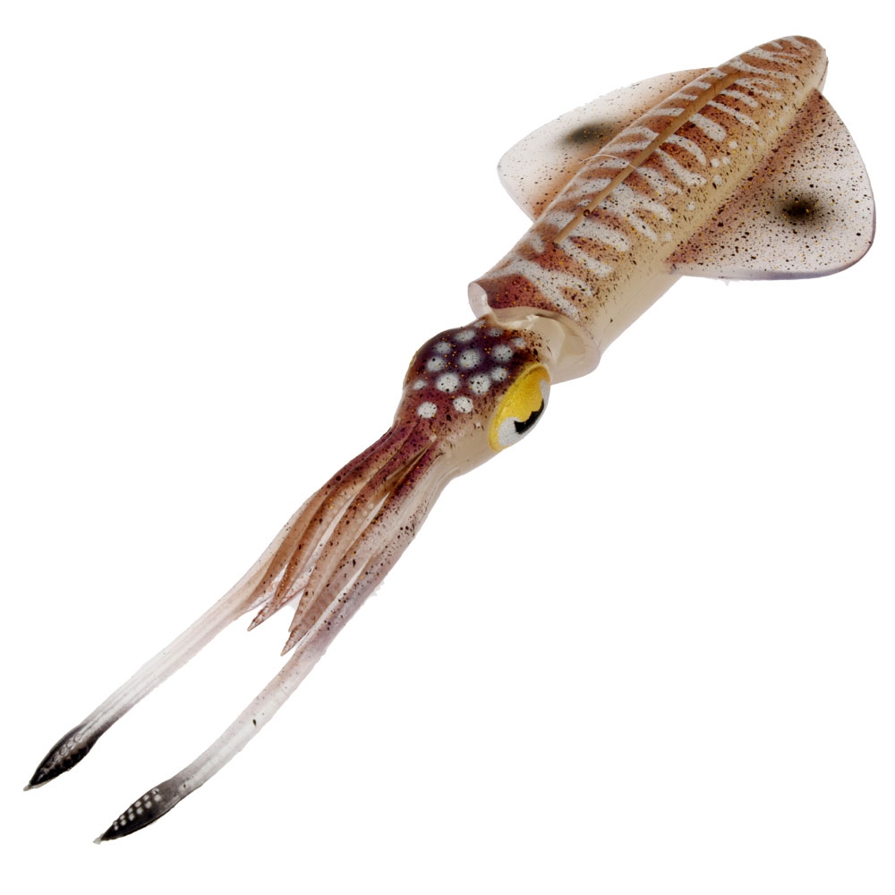 Savage Gear 3D Live Swimming Squid Soft Bait 12.5cm Qty 3