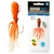 Savage Gear 3D Octopus Soft Bait Lure 35g 10cm UV Orange Glow
