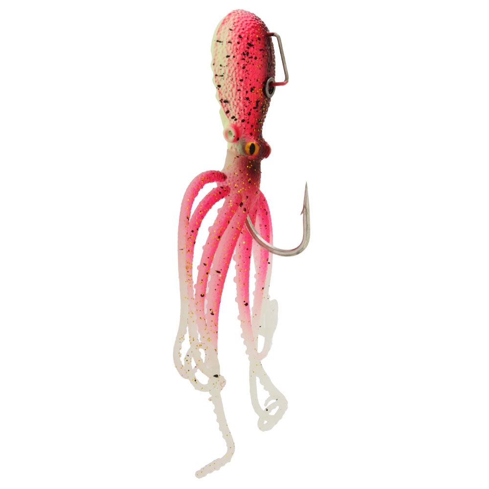 Savage Gear 3D Octopus Soft Bait Lure 185g 20cm UV Pink Glow