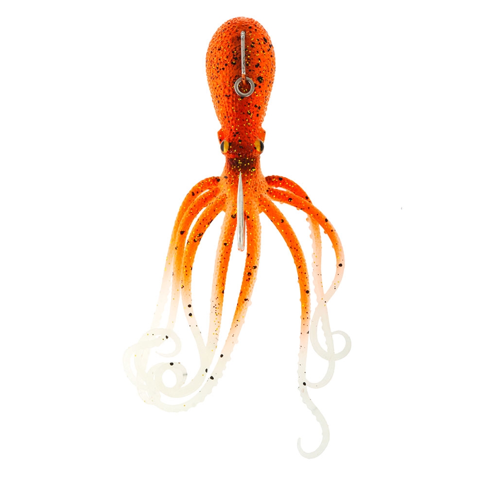 Savage Gear 3D Octopus Soft Bait Lure 185g 20cm UV Orange Glow