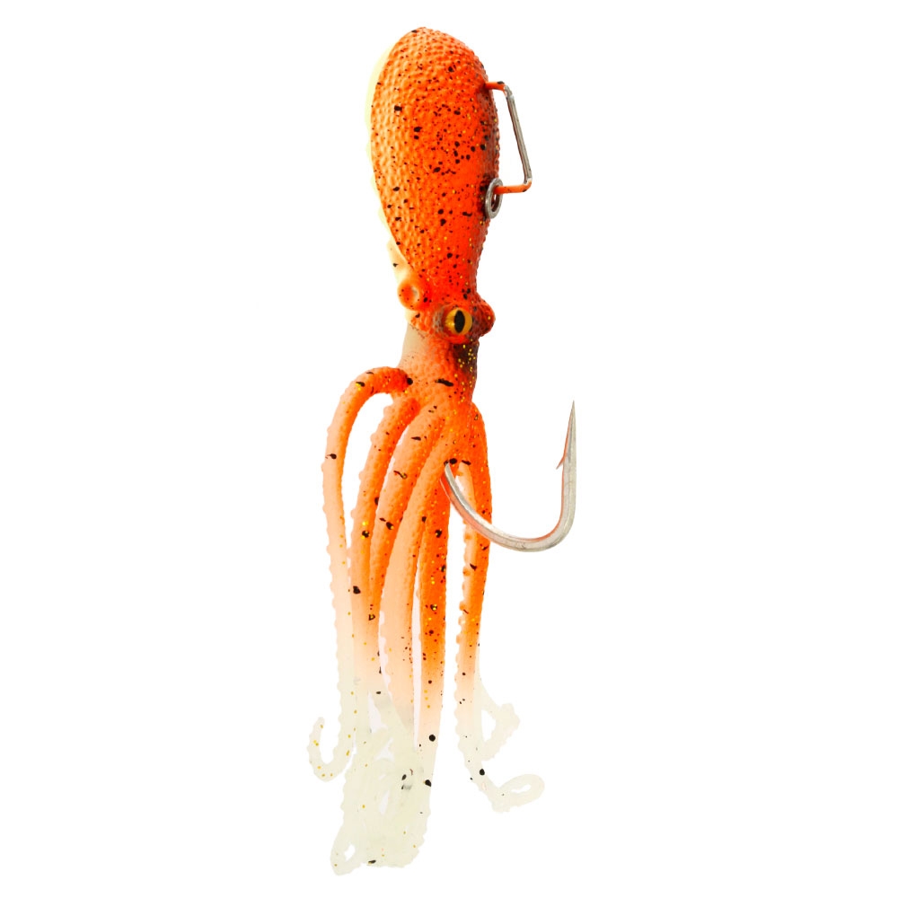 Savage Gear 3D Octopus Soft Bait Lure 185g 20cm UV Orange Glow
