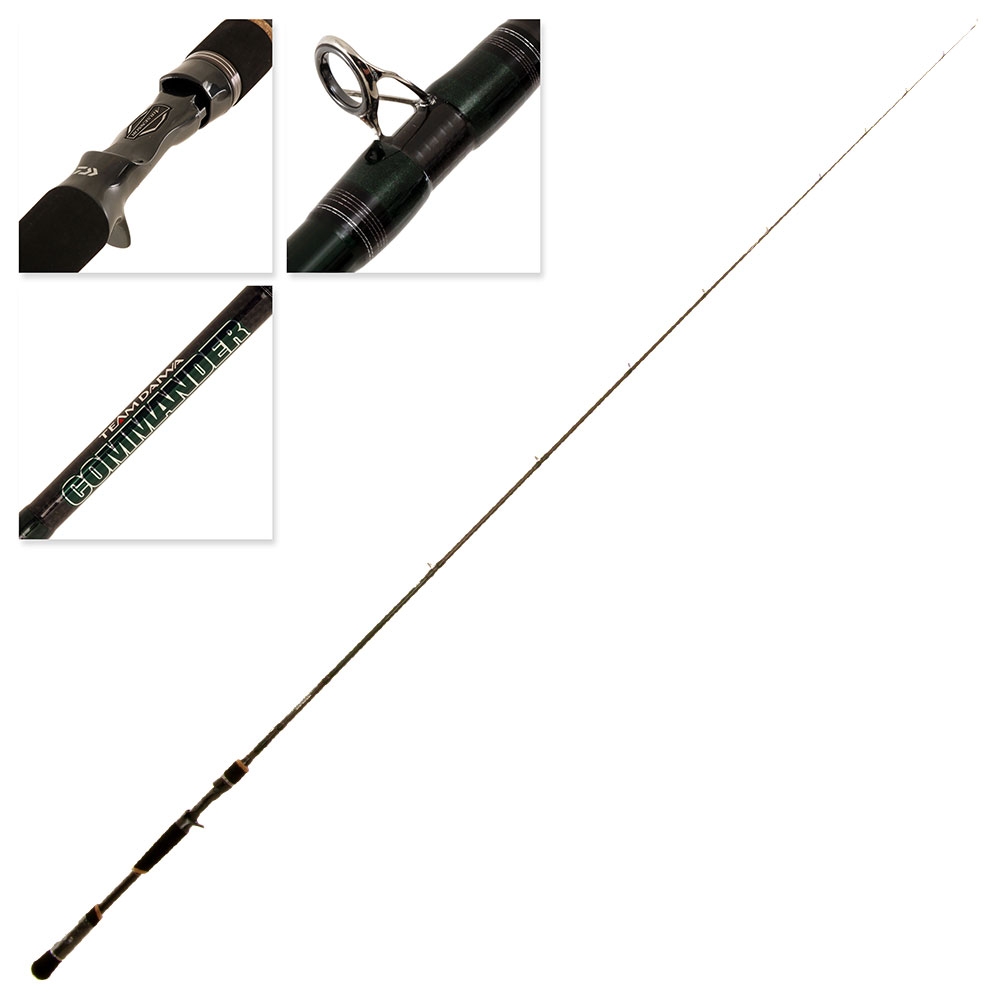 Daiwa TD Commander Overhead Soft Bait Rod 7ft 2in 3-6kg 2pc