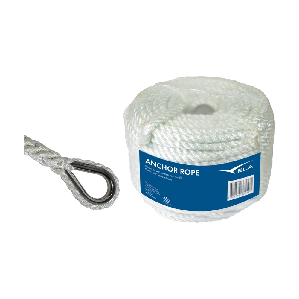 BLA Nylon Anchor Rope 8mm x 50m