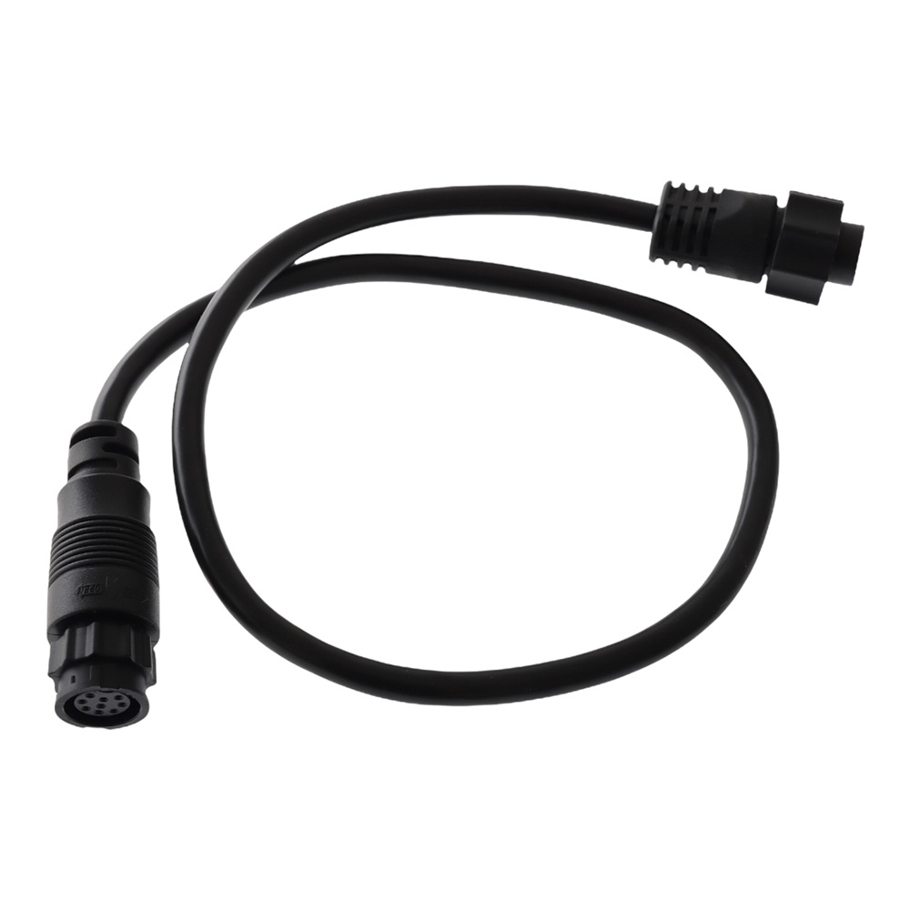 Lowrance 9-Pin Black Transducer to 7-Pin Blue Cable Adapter