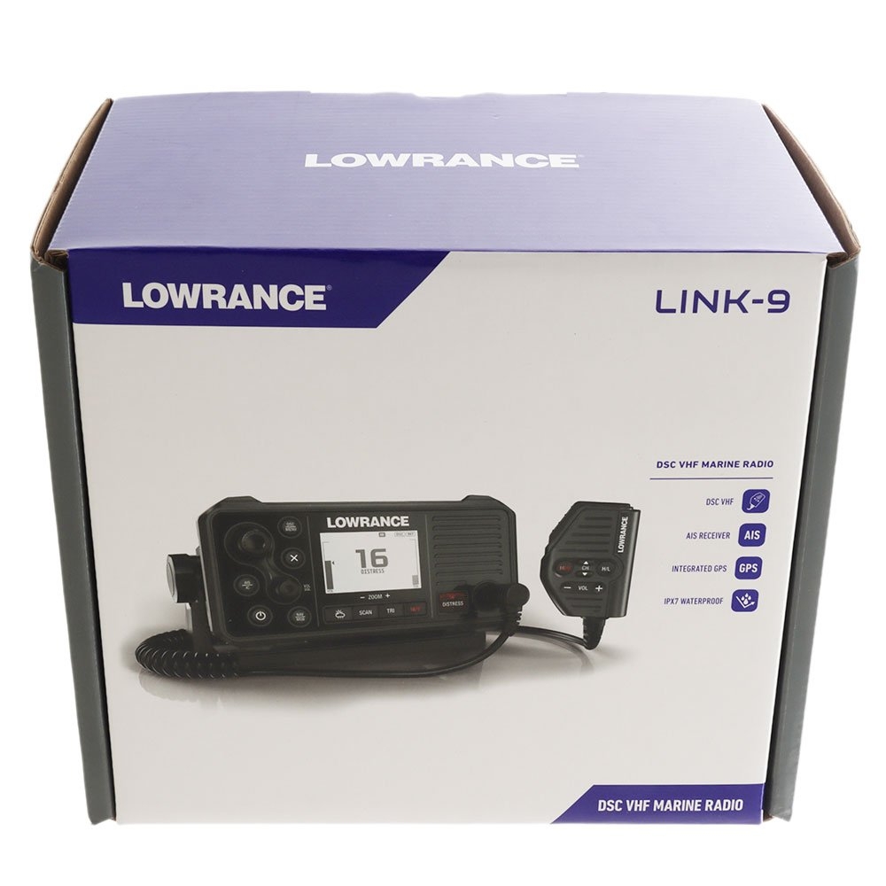 Lowrance Link-9 Marine VHF Radio 25W