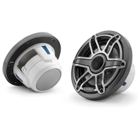 JL Audio M6-650X-S-GmTi 6.5in Marine Coaxial Speakers Gunmetal Trim Ring/Titanium Sport Grille Thumbnail JL Audio M6-650X-S-GmTi 6.5in Marine Coaxial Speakers Gunmetal Trim Ring/Titanium Sport Grille
