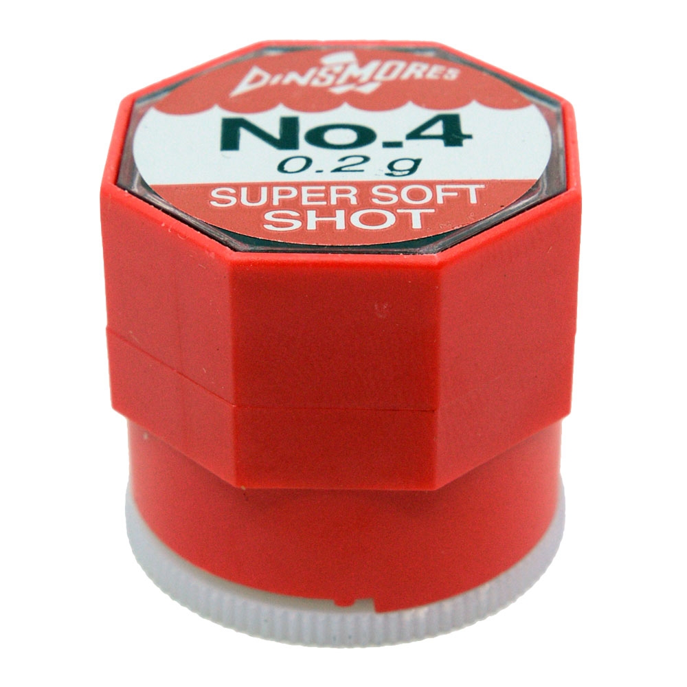 Dinsmores English Soft Lead Shot Sinker Pack No.4 0.2g
