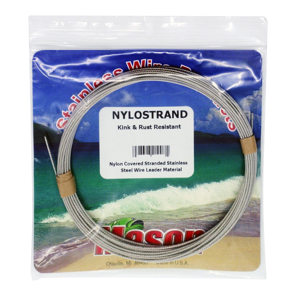 Mason Nylostrand Wire Leader 60lb x 30ft