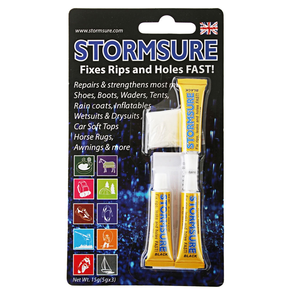 Stormsure Flexible Repair Adhesive 15g Black