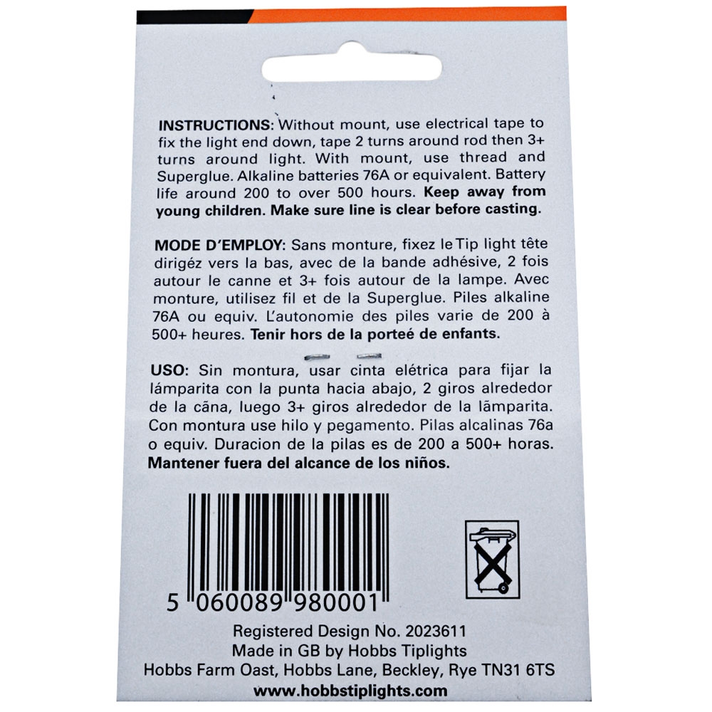 Night Fishing Rod Tip Light