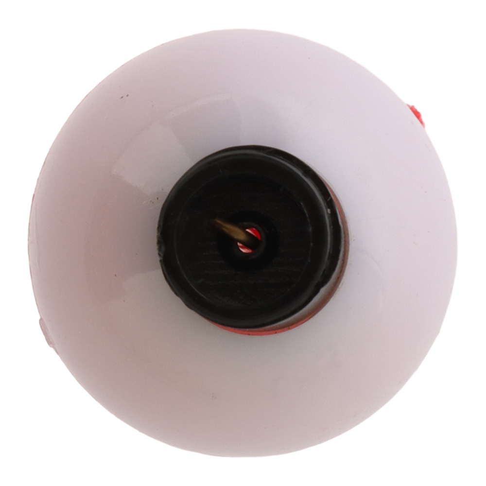 Plastilite Round Bobber Float Red/White 1in Qty 3