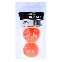 Plastilite Round Bobber Float Red/Yellow  2 1/2in Qty 2 Thumbnail Plastilite Round Bobber Float Red/Yellow  2 1/2in Qty 2
