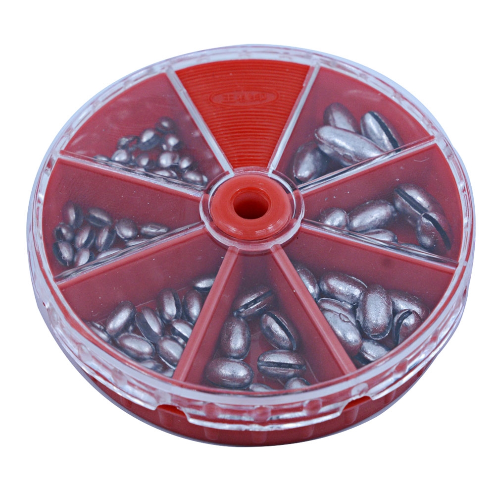 Split Shot Oval Sinker Assorted Pack