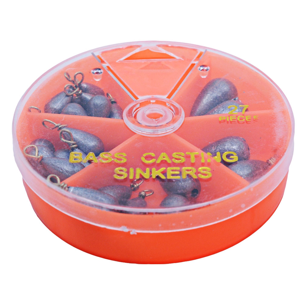 Swivel Sinkers Small Assorted Pack Qty 27