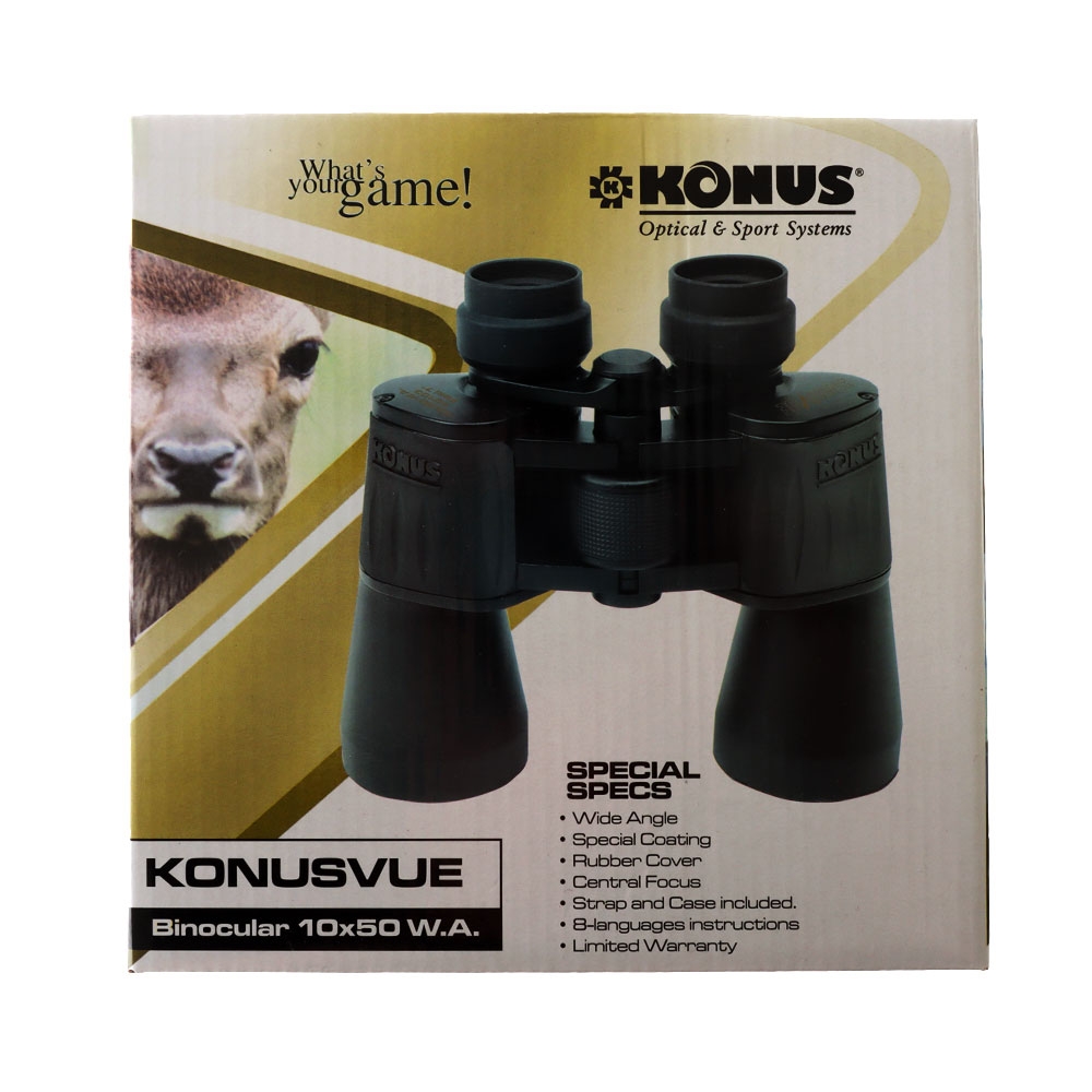 Konus Konusvue 10x50 Wide Angle CF Binoculars