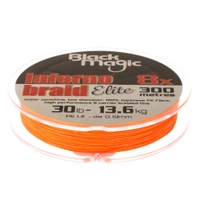 Black Magic Inferno Braid Elite 8x Hi-Viz Orange Thumbnail Black Magic Inferno Braid Elite 8x Hi-Viz Orange