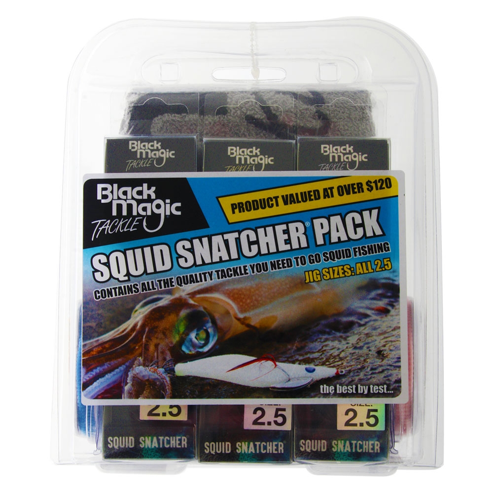 Black Magic Squid Snatcher Gift Pack Size 2.5