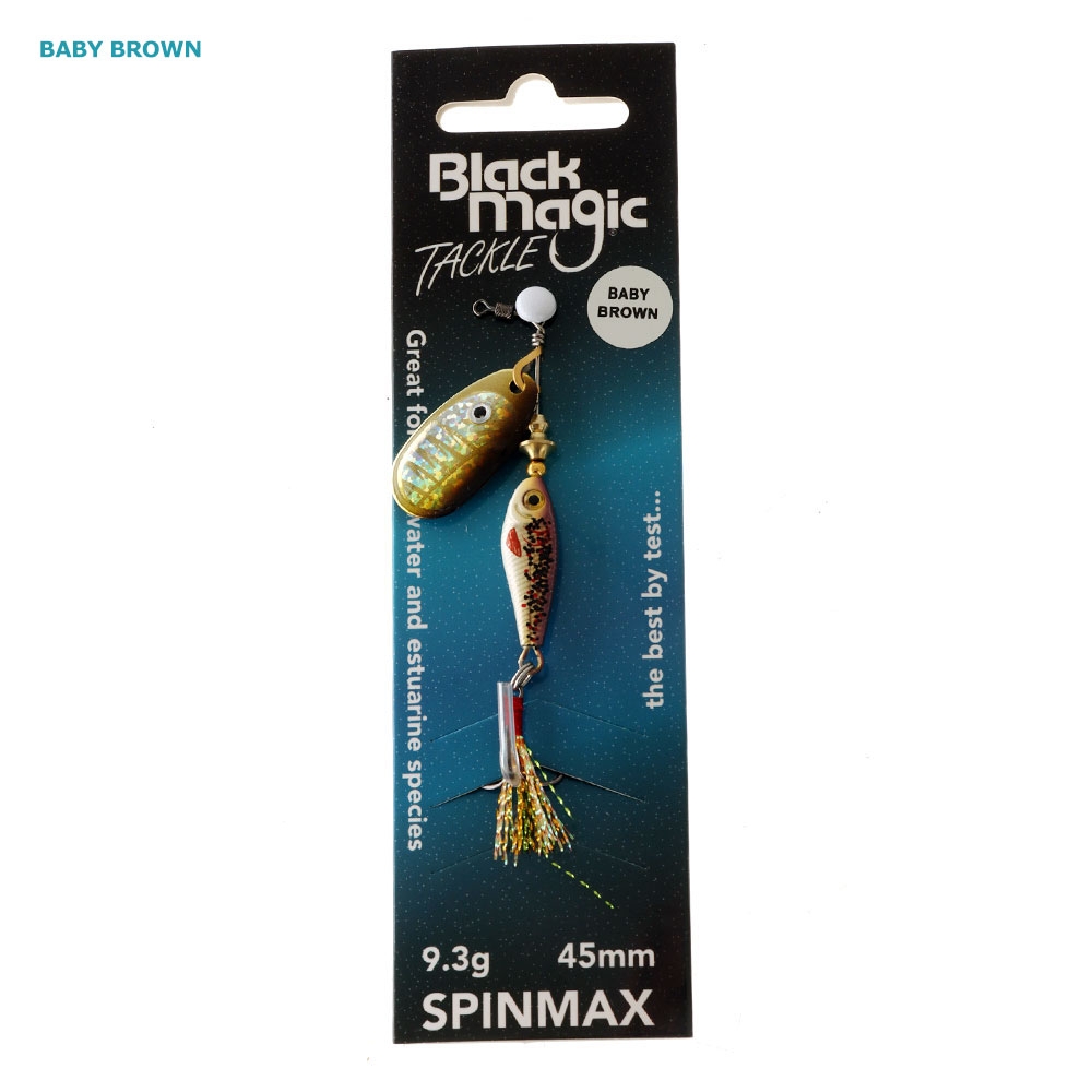 Black Magic Spinmax Spinner Lure 9.3g 52mm